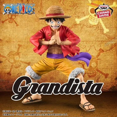 Monkey D. Luffy Figure - One Piece - Grandista Ver. - Grandista - Banpresto