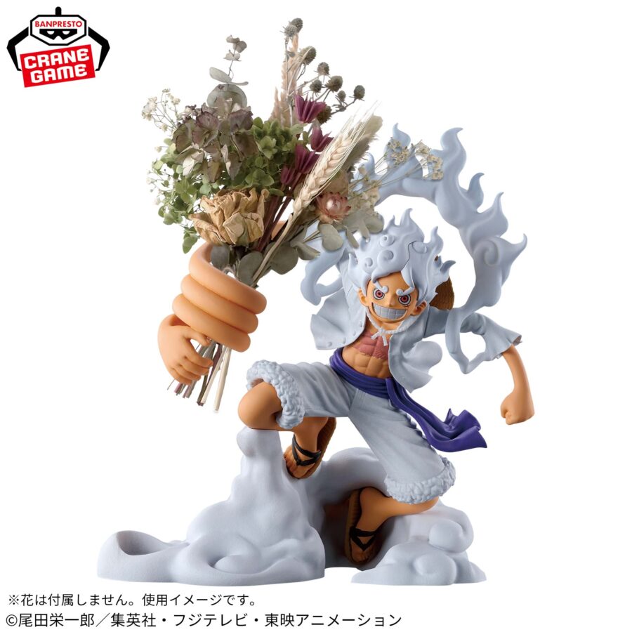 Monkey D. Luffy Figure - One Piece - Gear 5 Pen Stand Ver. - Figulife - Banpresto - Image 4