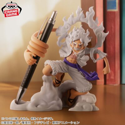 Monkey D. Luffy Figure - One Piece - Gear 5 Pen Stand Ver. - Figulife - Banpresto