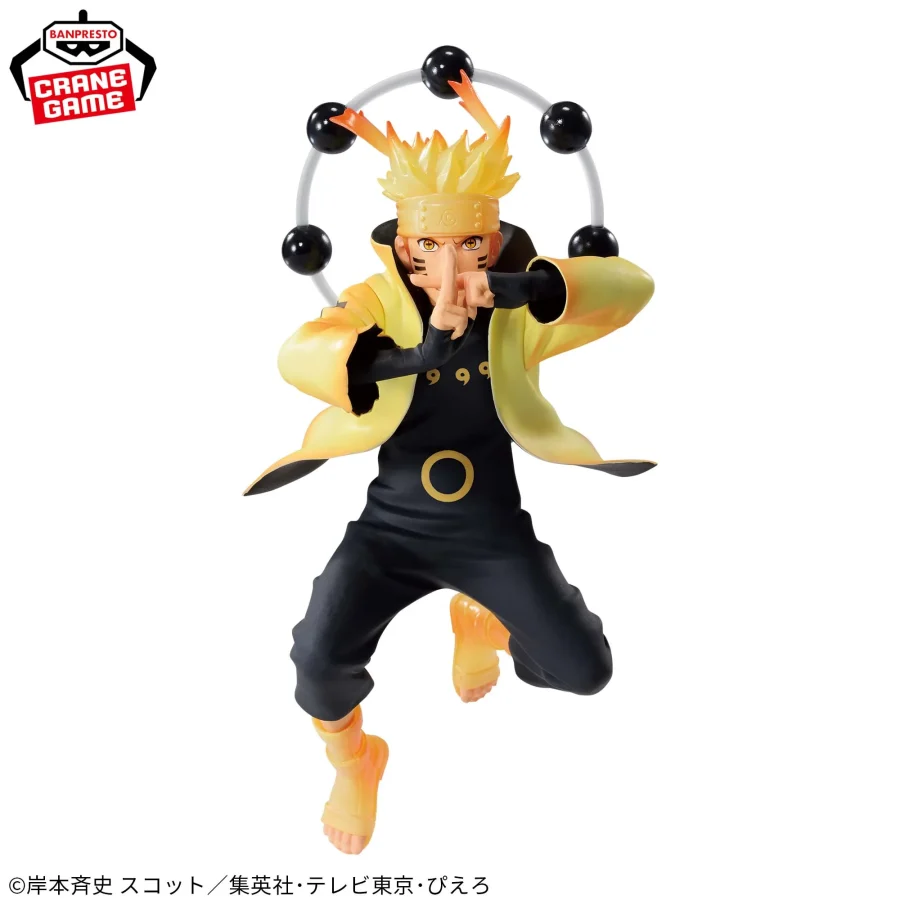 Naruto Uzumaki Figure - Naruto Shippuden - Sage of Six Paths Clear Ver. - VIBRATION STARS - Banpresto - Image 2