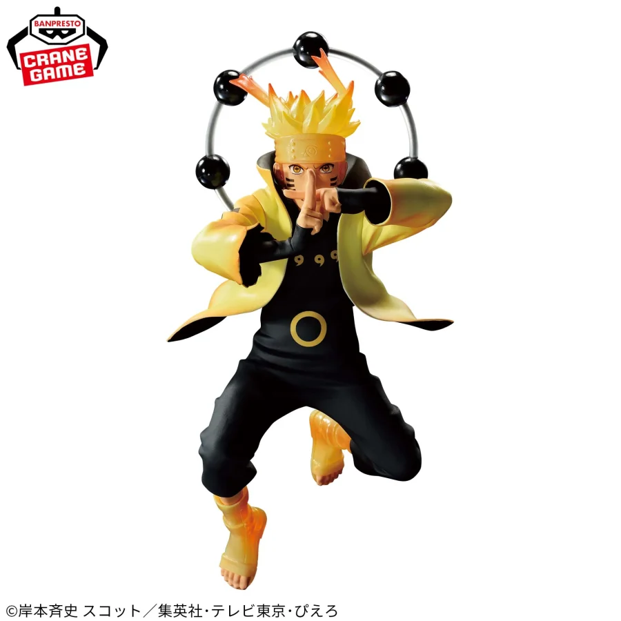Naruto Uzumaki Figure - Naruto Shippuden - Sage of Six Paths Clear Ver. - VIBRATION STARS - Banpresto - Image 3