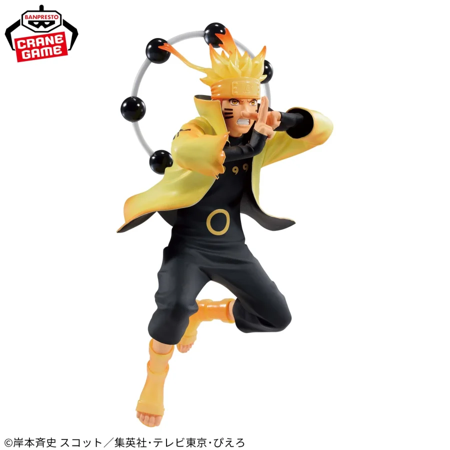 Naruto Uzumaki Figure - Naruto Shippuden - Sage of Six Paths Clear Ver. - VIBRATION STARS - Banpresto - Image 4