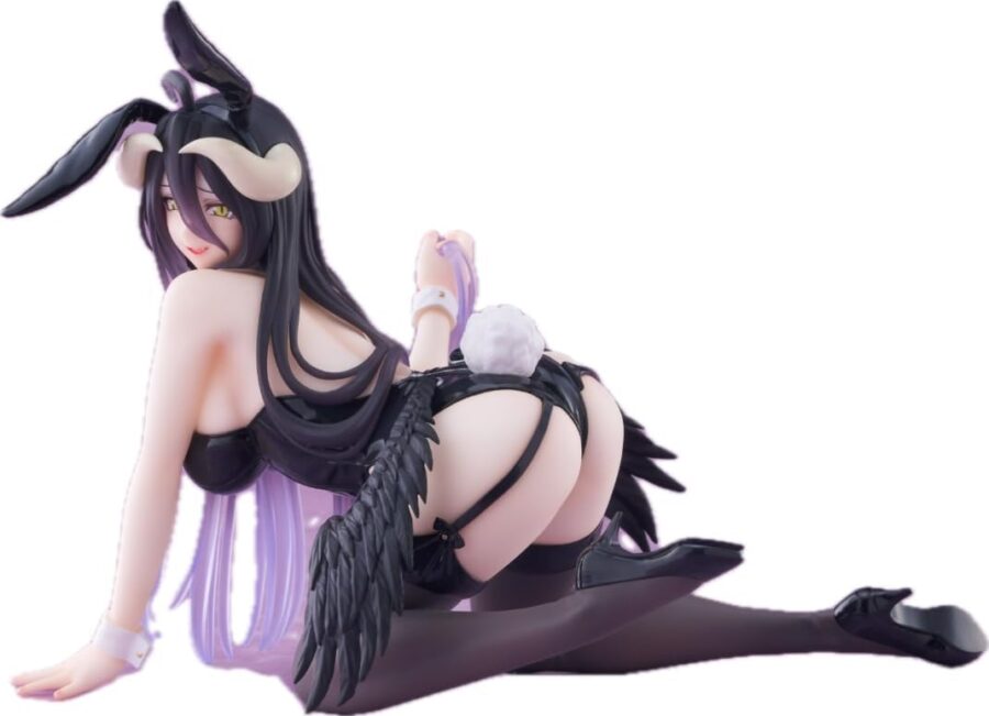 Albedo Figure - Overlord - Bunny Ver. - Desktop Cute - FuRyu - Image 4