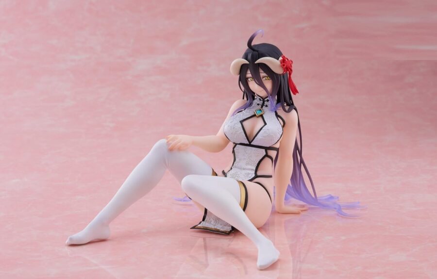 Albedo Figure - Overlord - China Dress Ver. - Desktop Cute - TAITO