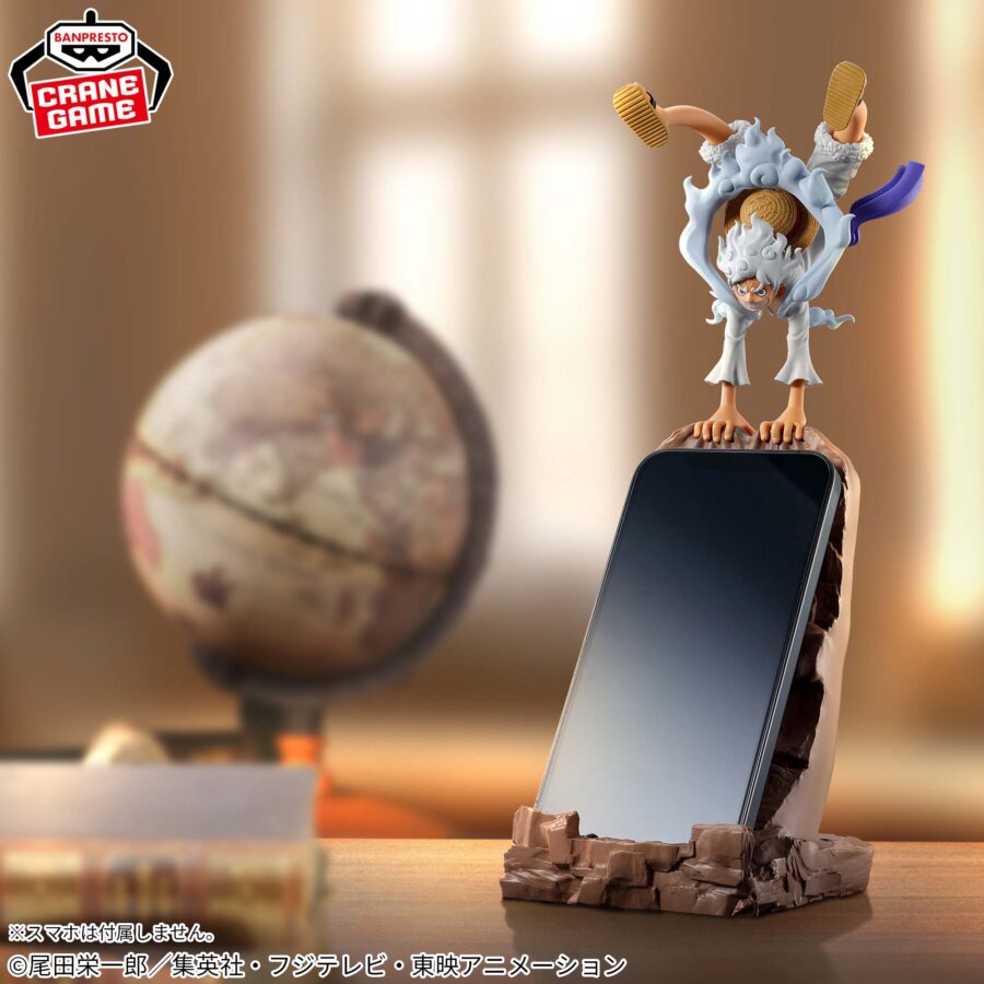 One Piece FigLife! Monkey D. Luffy Gear 5 – Smartphone Stand Figure Vol.2 - Image 4