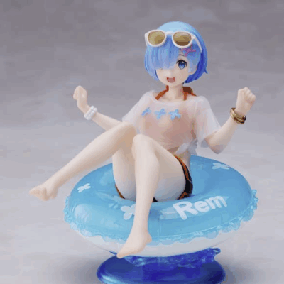 Rem Figure - Re:Zero − Starting Life in Another World - Aqua Float Girls Ver. - Banpresto