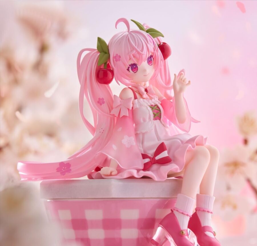 Sakura Miku Figure – Hatsune Miku “Noodle Stopper” Sakura Miku 2025 (FuRyu) - Image 3
