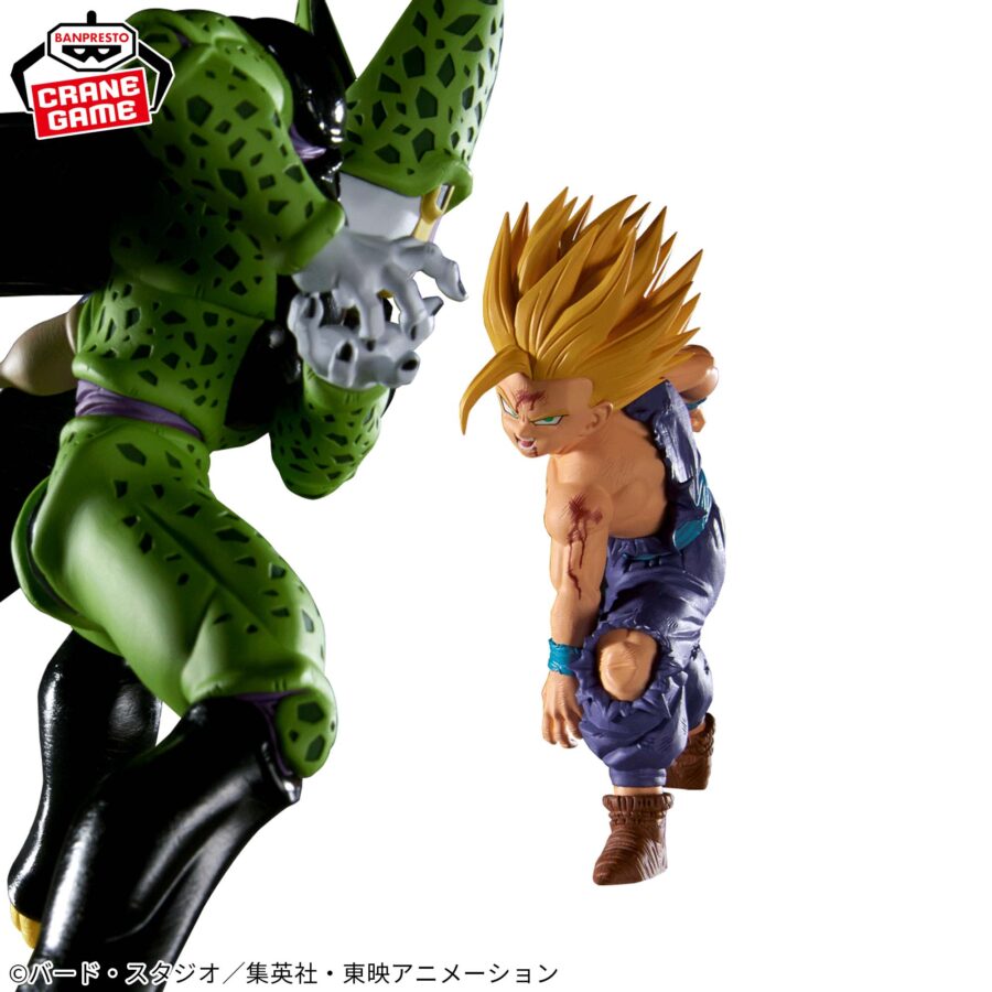 Super Saiyan Gohan & Cell Figure Set DBZ MATCH MAKERS by Banpresto - Image 3