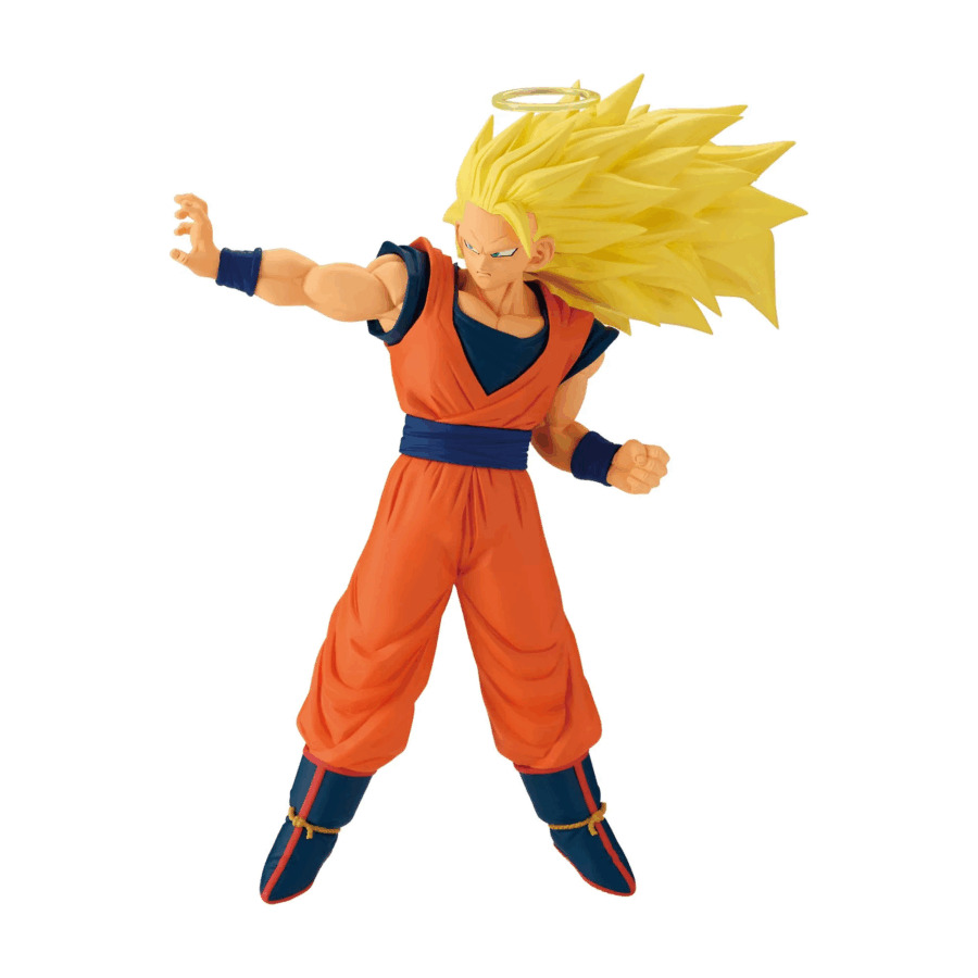 Super Saiyan 3 Goku Figure DBZ MATCH MAKERS VS Majin Buu by Banpresto