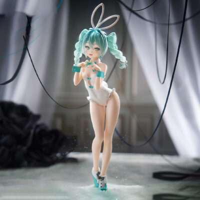 Hatsune Miku Figure BiCute Bunnies rurudo WHITE ver. by Furyu