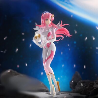 Lacus Clyne Figure Gundam SEED FREEDOM GLITTER&GLAMOURS Pilot Suit Ver. by Banpresto