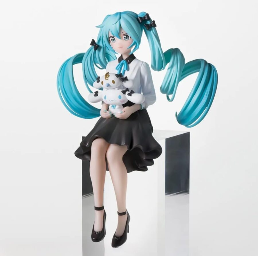 Hatsune Miku Figure - Hatsune Miku Series - Cinnamonroll Collab - Chokonose Ver. - Premium - Furyu - Image 2