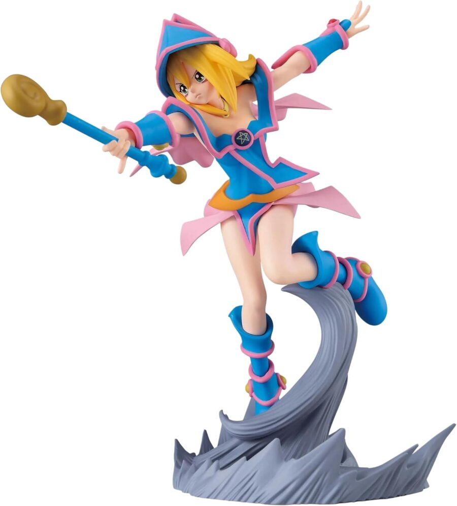 Black Magician Girl & Yami Yugi Figures - Yu-Gi-Oh! - Duel Monsters - Senkou Zekkei Series - Set - Banpresto - Image 4