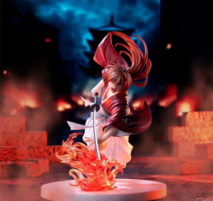 Kenshin Himura figure Rurouni Kenshin Luminasta by SEGA