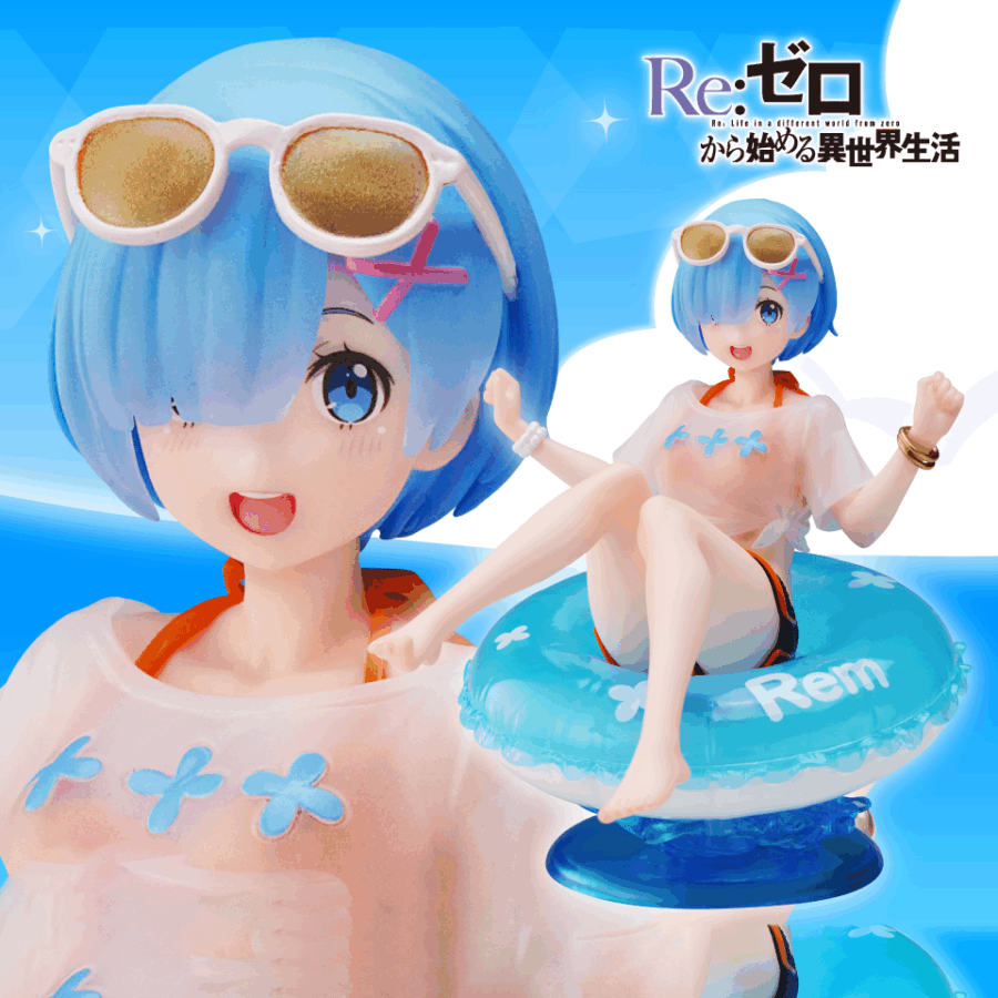 Rem figure Re:Zero Aqua Float Girls Ver. BANPRESTO - Image 2