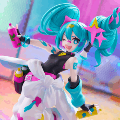 初音ミク Trio-Try-iT Figure ーペイントガールー 公式／プライズフィギュア